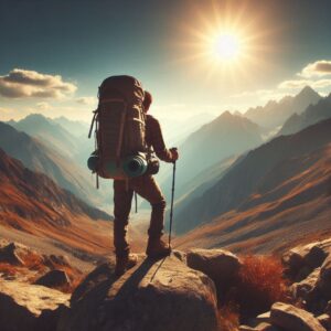 Hiking in Nature